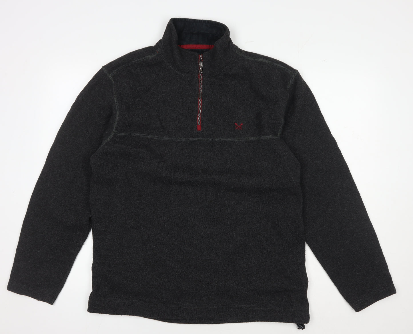 Crew Clothing Co. Men's Black Pullover Sweatshirt L