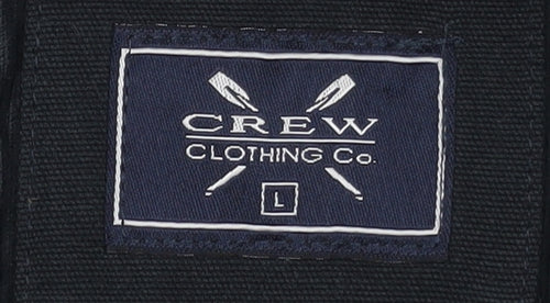 Crew Clothing Co. Men's Black Pullover Sweatshirt L