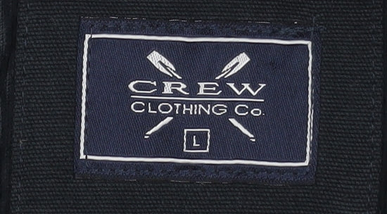 Crew Clothing Co. Men's Black Pullover Sweatshirt L