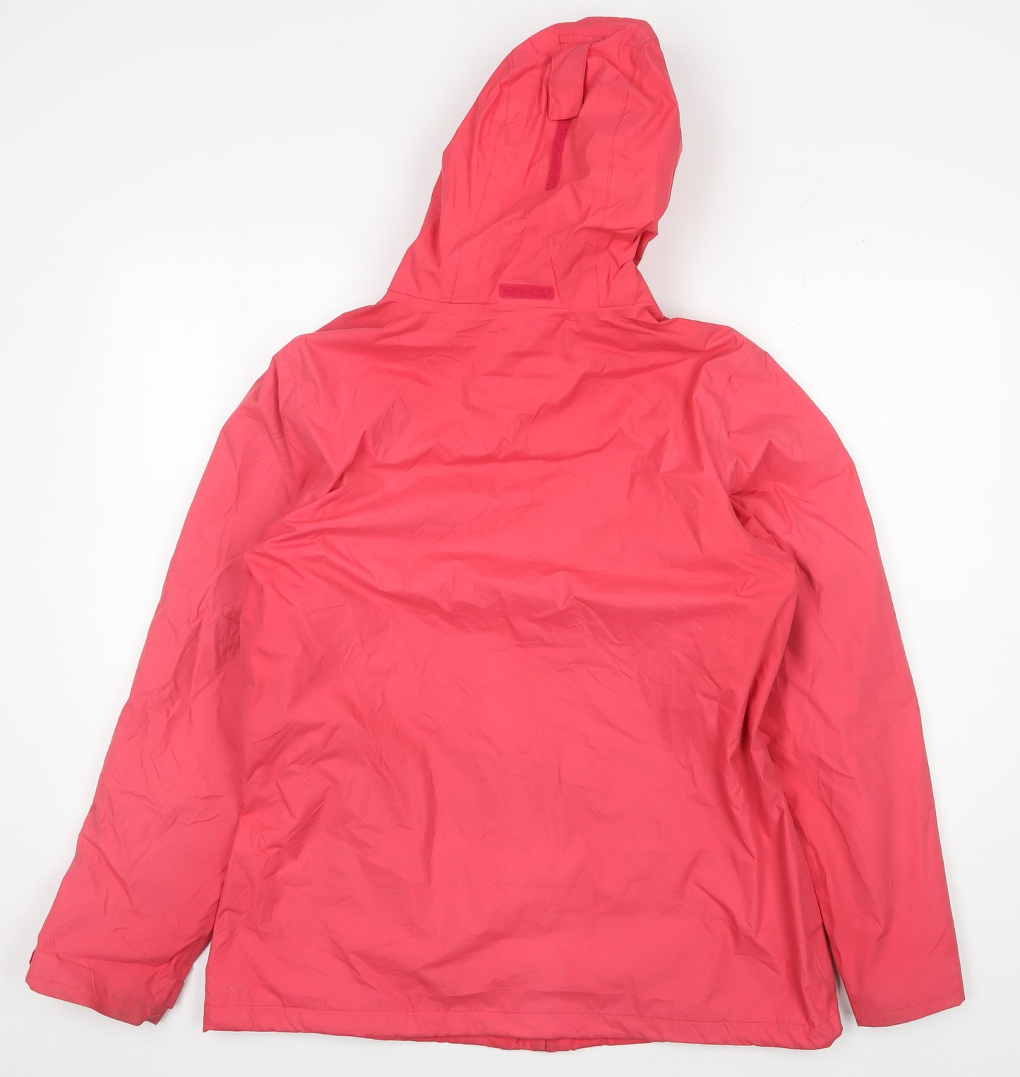 Regatta Women's Pink Hooded Waterproof Rain Coat Size 16