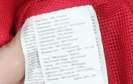 Regatta Women's Pink Hooded Waterproof Rain Coat Size 16