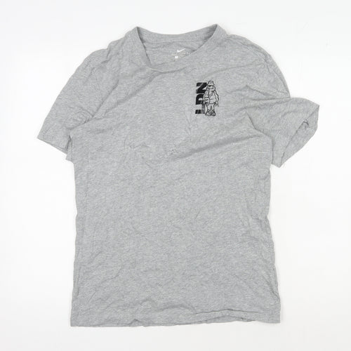 Nike Men's Grey London Graphic Print T-Shirt S