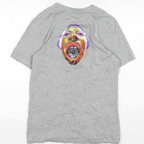 Nike Men's Grey London Graphic Print T-Shirt S
