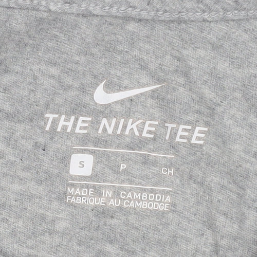 Nike Men's Grey London Graphic Print T-Shirt S