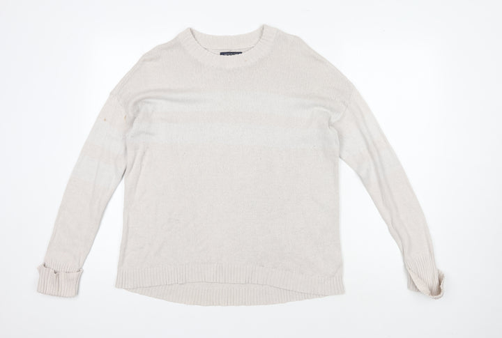 American Eagle Women's Ivory M Pullover Jumper