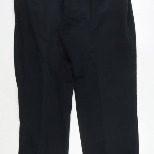 Marks and Spencer Men's Black Chino Trousers, 42 Regular