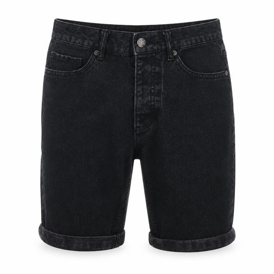 Topman Men's Black Denim Shorts Size 28 Slim Fit
