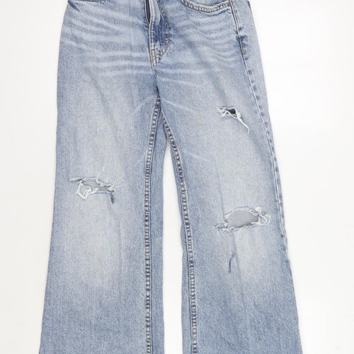 Pull&Bear Women's Blue Straight Jeans Size 4