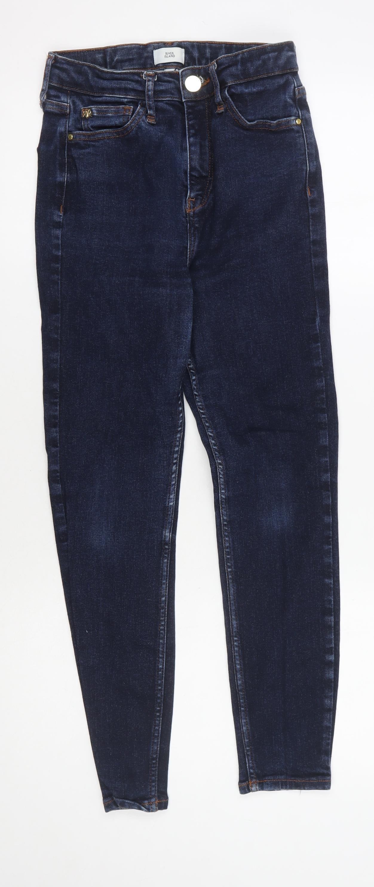 River Island Women's Blue Skinny Jeans Size 10