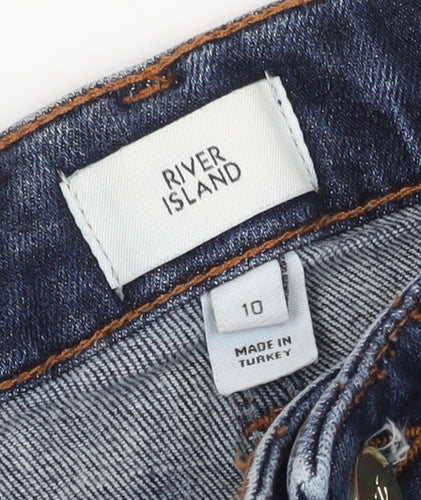 River Island Women's Blue Skinny Jeans Size 10
