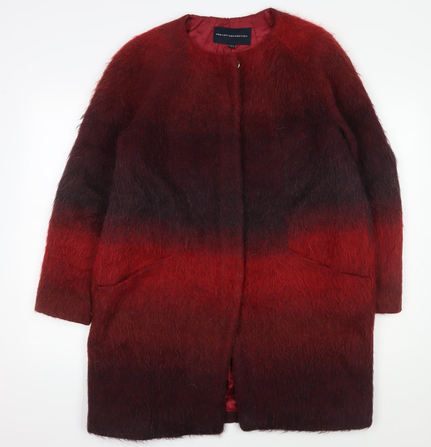 French Connection Women's Red Coat Size 12