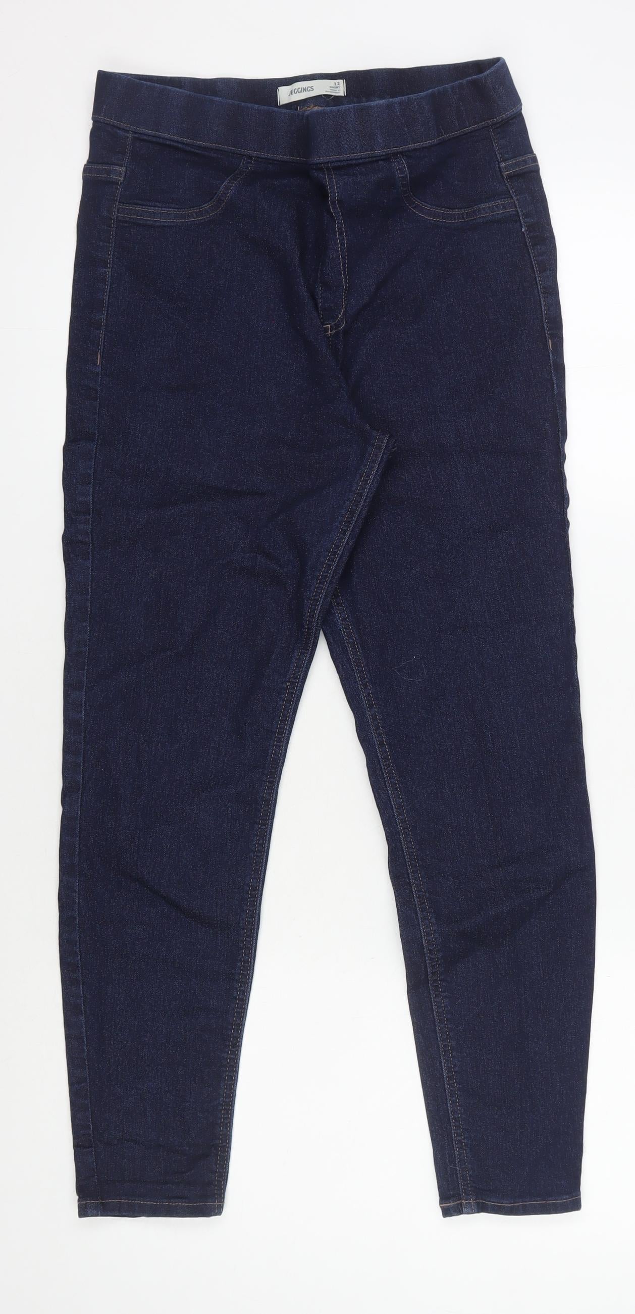 Women's Blue Jegging Size 12 Slim Fit