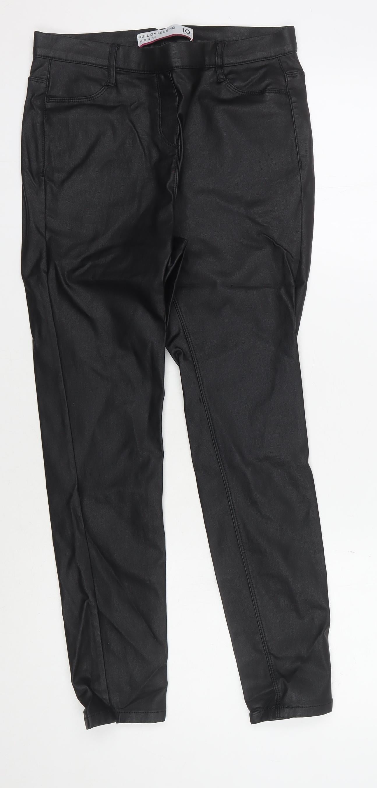 Next Women's Black Skinny Jegging, Size 10 Petite