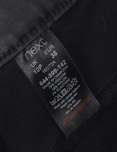 Next Women's Black Skinny Jegging, Size 10 Petite