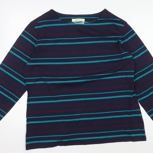 Seasalt Women's Multicoloured Striped Jersey T-Shirt