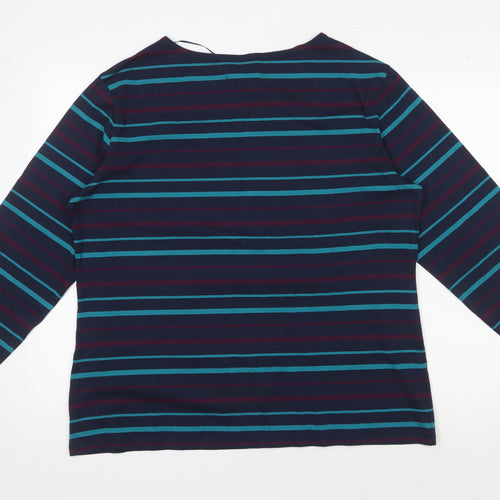 Seasalt Women's Multicoloured Striped Jersey T-Shirt