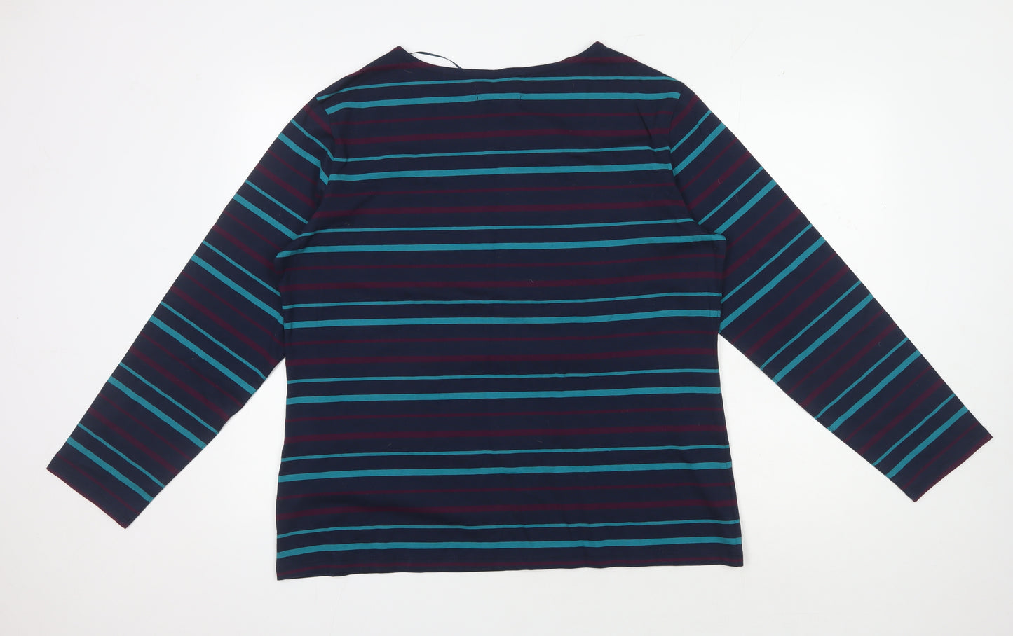 Seasalt Women's Multicoloured Striped Jersey T-Shirt