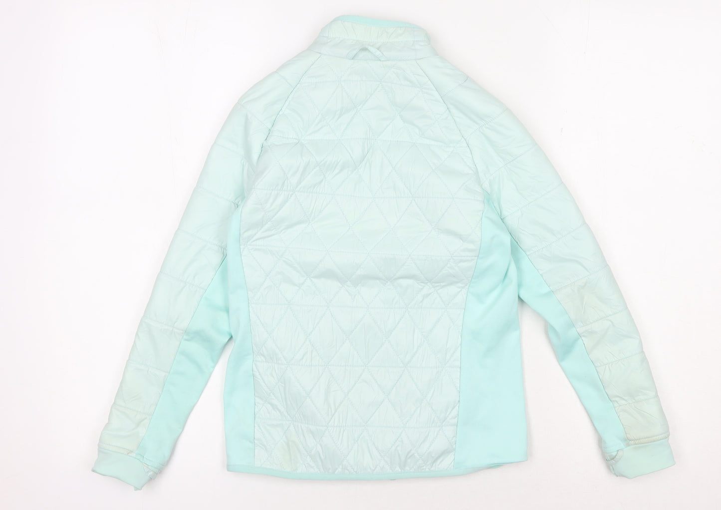 Decathlon Girls Blue Puffer Jacket 10 Years Winter Coat
