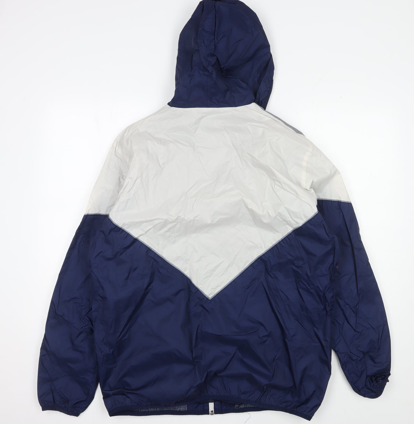 Adidas Men's XL Blue White Red Windbreaker Jacket