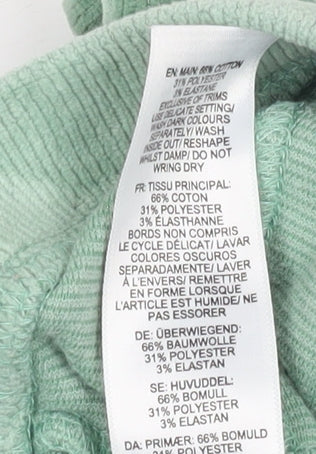 JoJo Maman Bébé Green Corduroy Leggings - 24 Months