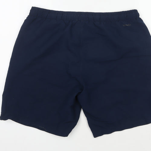 Adidas Men's Blue Athletic Shorts, Large, Sport Essentials