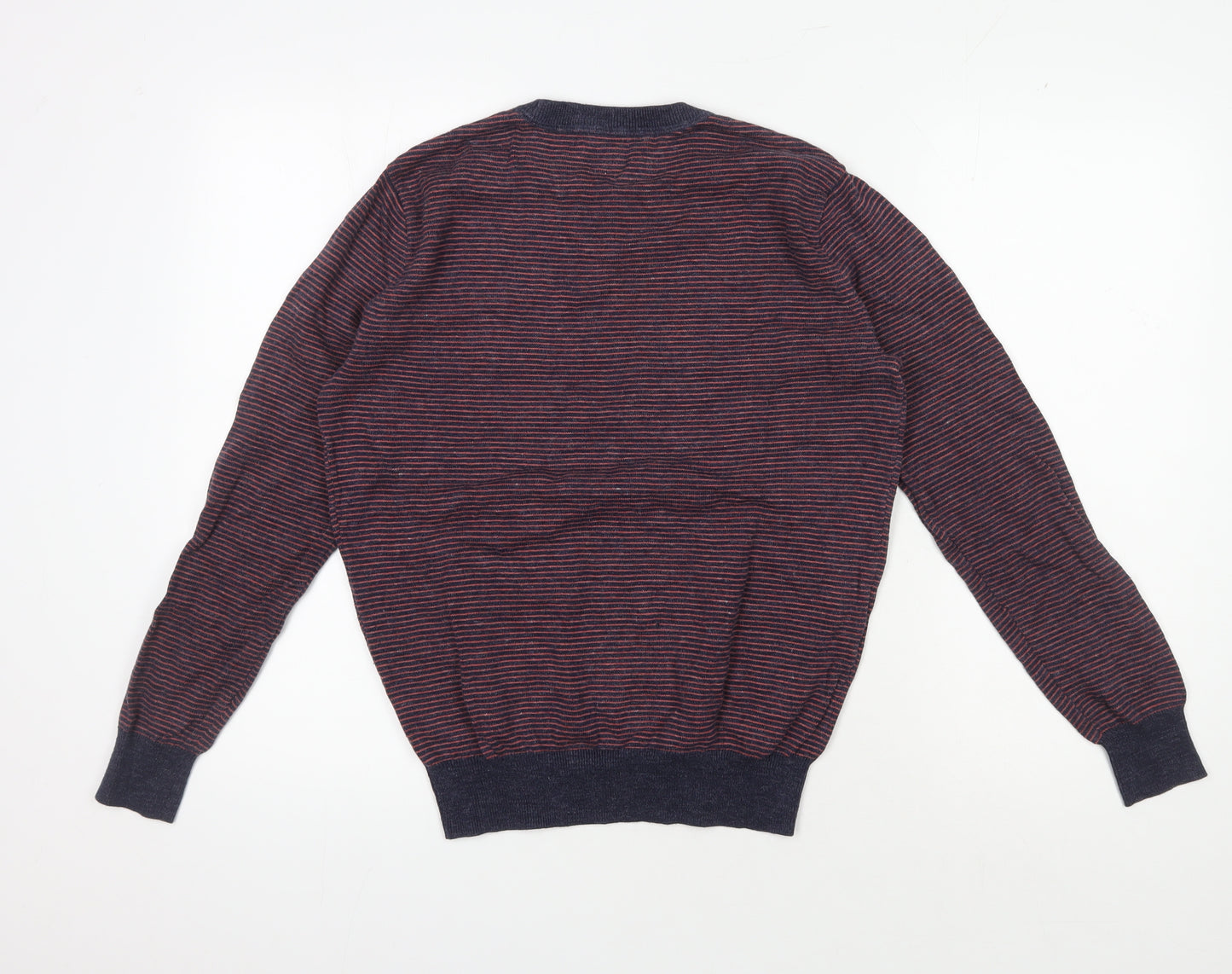 J.Crew Men's S Multicoloured Striped Pullover, Casual Jumper