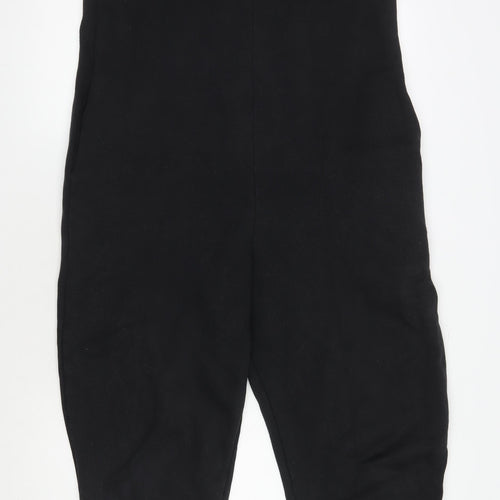 Beyond Nine Black Womens S Sleeveless Jersey Jumpsuit