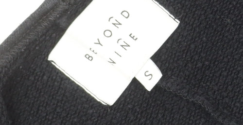 Beyond Nine Black Womens S Sleeveless Jersey Jumpsuit