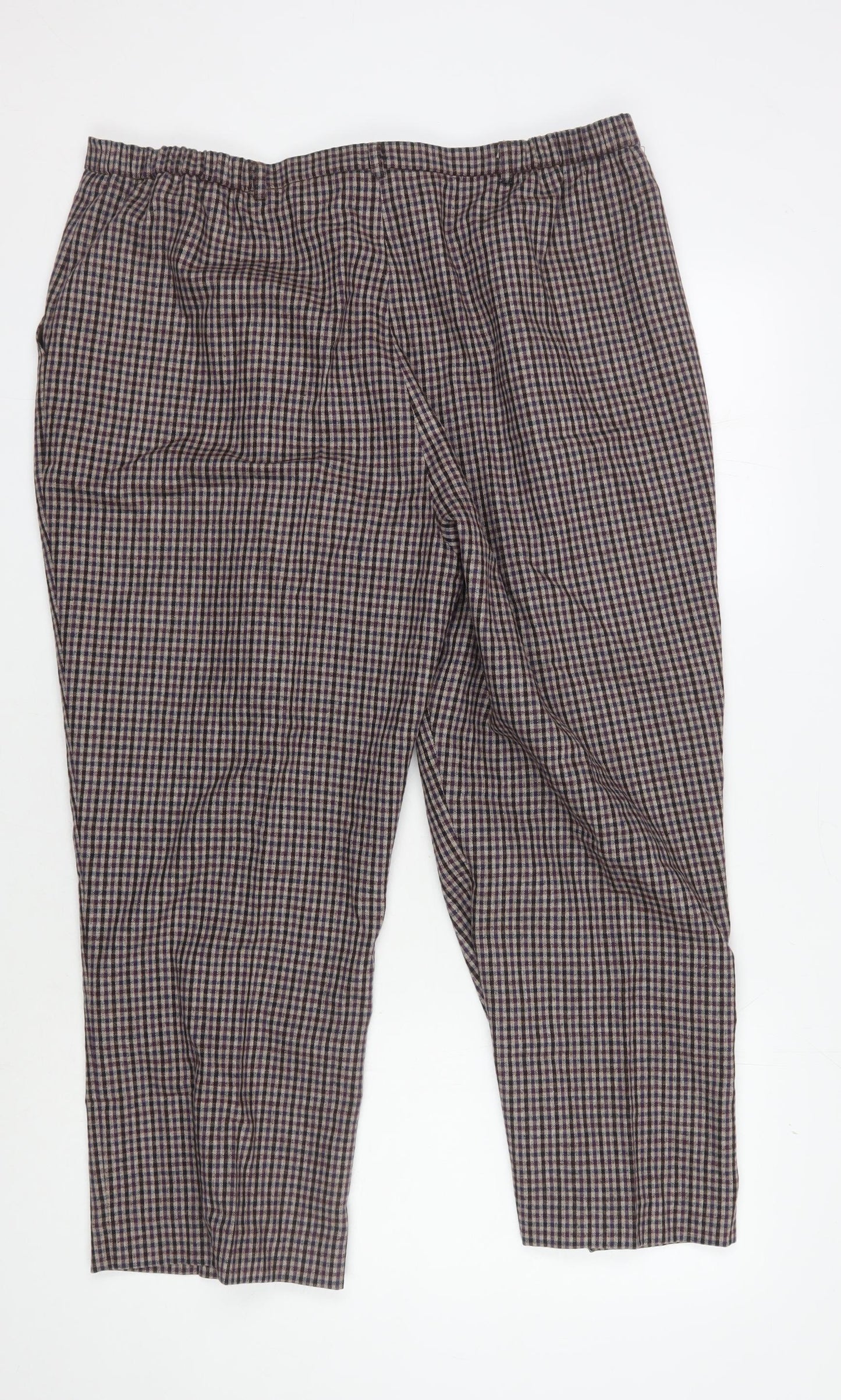 Cotswold Collections Women's Check Trousers Size 20