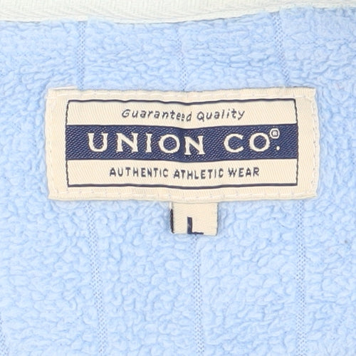 Union Co. Men's Blue Pullover Sweatshirt L