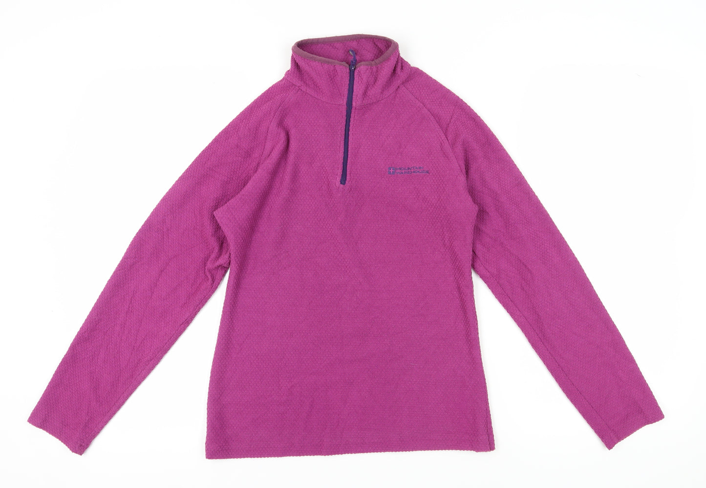 Mountain Warehouse Women's Purple Pullover Sweatshirt - Size 12