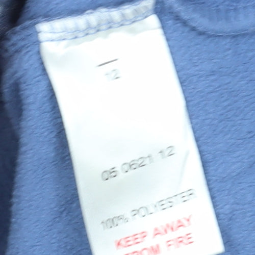 Peter Storm Women's Blue Fleece Travel Jacket Size 12