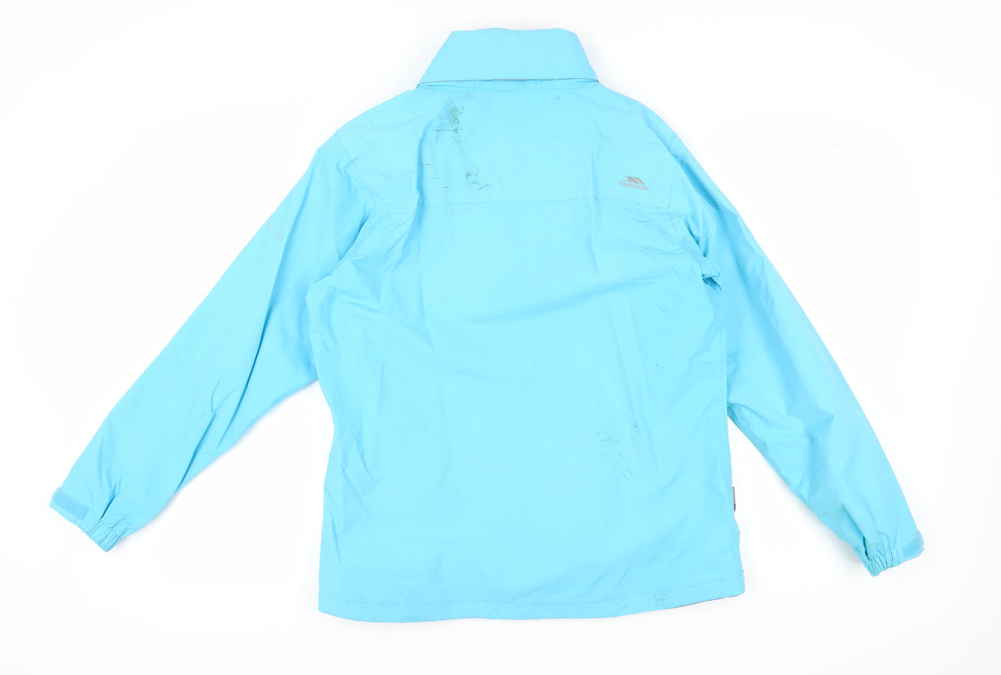 Trespass Women's Blue Rain Coat Jacket L - Waterproof & Windproof