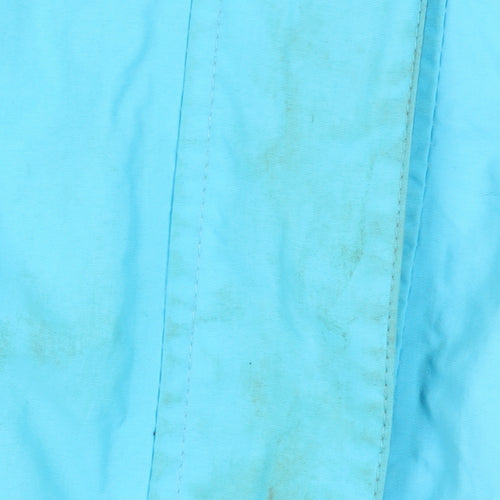 Trespass Women's Blue Rain Coat Jacket L - Waterproof & Windproof