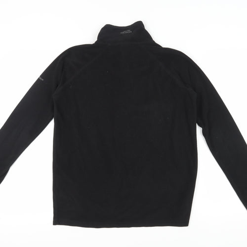 Trespass Black 1/2 Zip Fleece Sweatshirt XS Men
