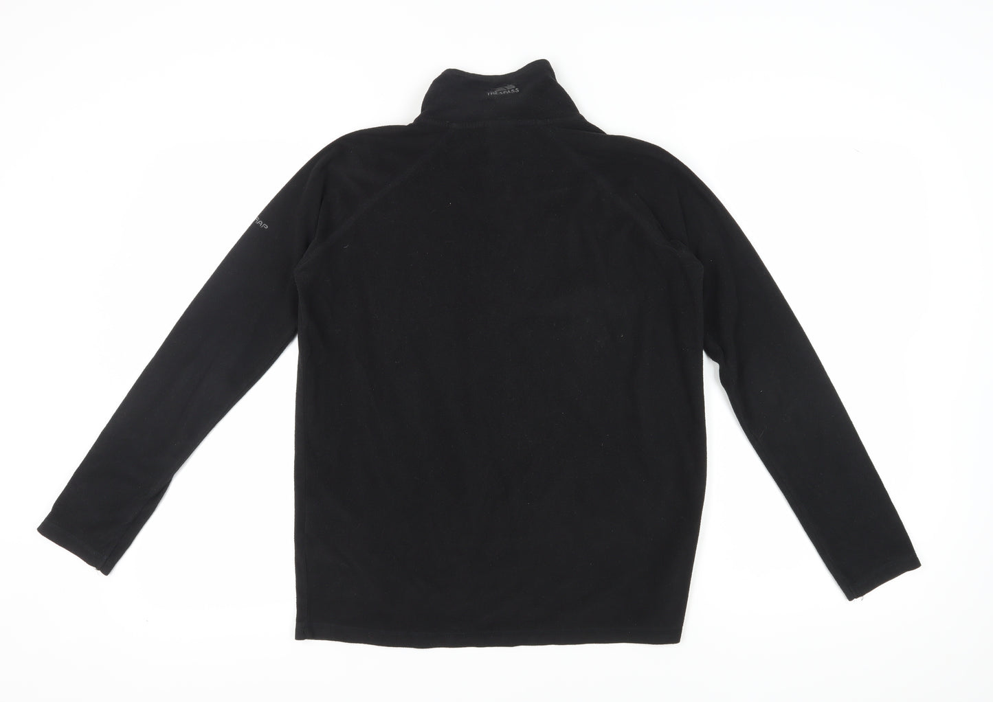 Trespass Black 1/2 Zip Fleece Sweatshirt XS Men