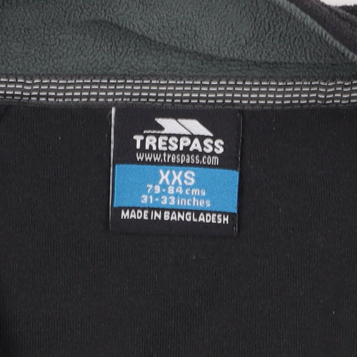 Trespass Black 1/2 Zip Fleece Sweatshirt XS Men