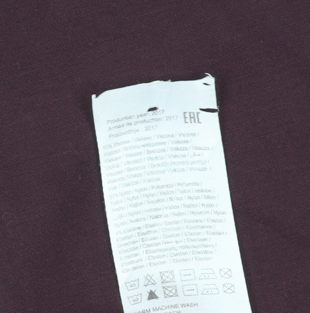 Jacqueline de Yong Brown Women's Straight Trousers S