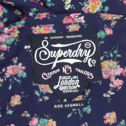 Superdry Women's Multicoloured 2XS Floral Playsuit
