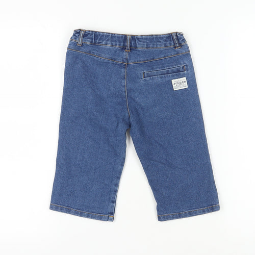 Joules Boys Blue Bermuda Denim Shorts Size 8 Years
