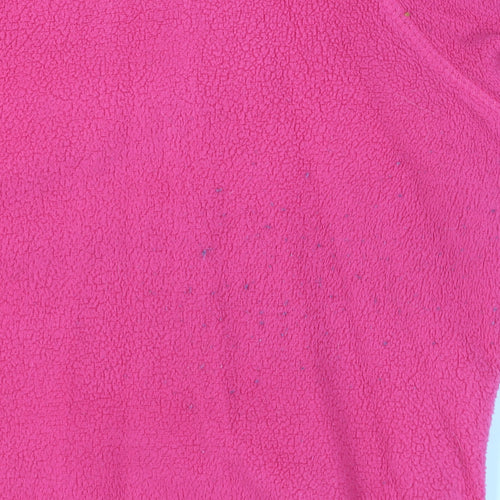 Regatta Women's Pink Fleece Half-Zip Sweatshirt Size 14