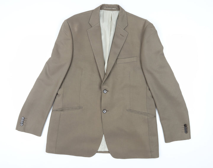 Dehavilland Men's Brown Blazer Size 42 Regular Fit