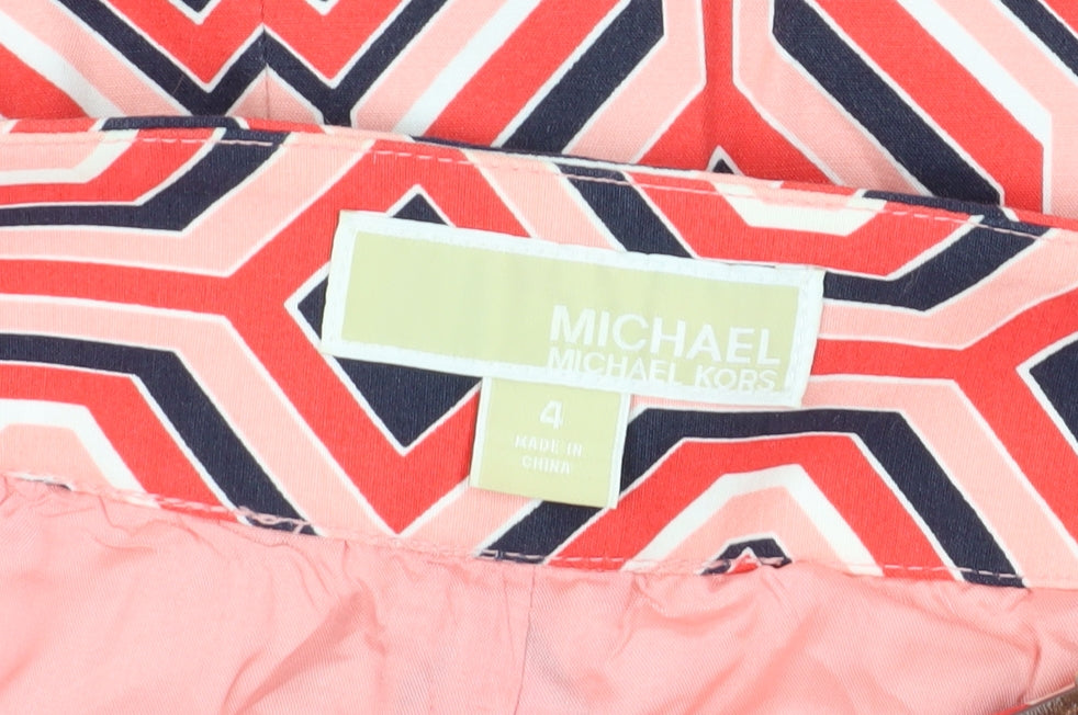 Michael Kors Women's Geometric Pencil Skirt, Size 4