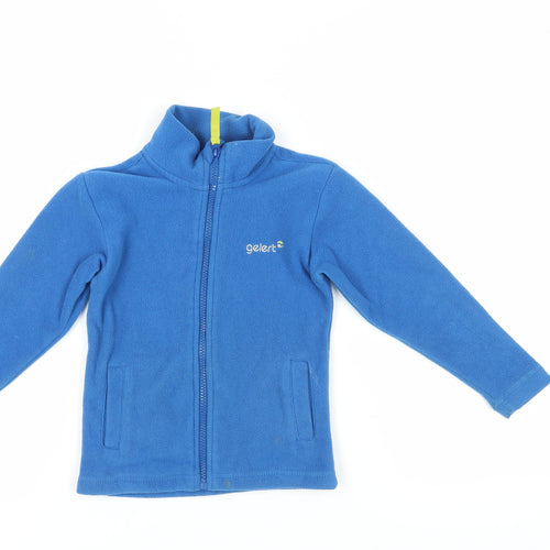 Gelert Boys Blue Basic Jacket 5-6 Years Full Zip Fleece