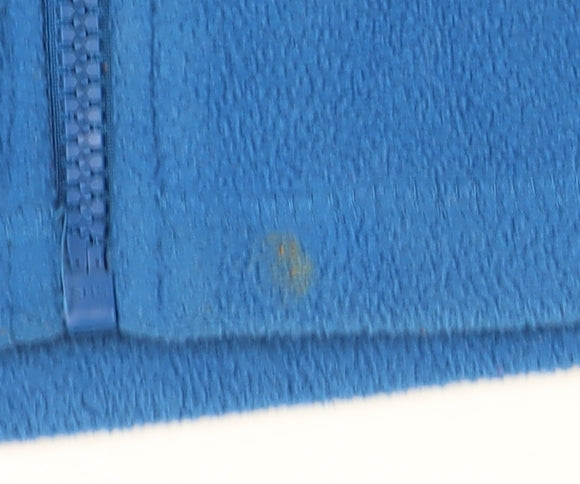 Gelert Boys Blue Basic Jacket 5-6 Years Full Zip Fleece