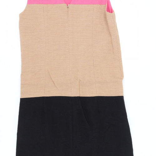 DKNY Women's Multicolour Sheath Dress M