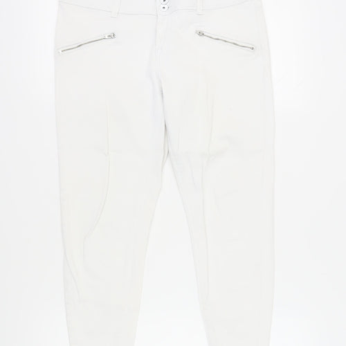 Superdry Women's White Skinny Jeans Size 31