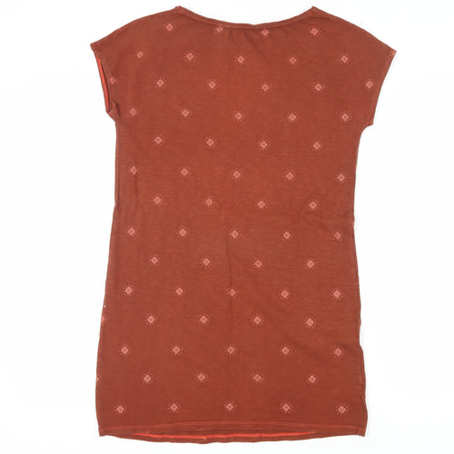 Boden Women's Brown Floral Shift Dress Size 10