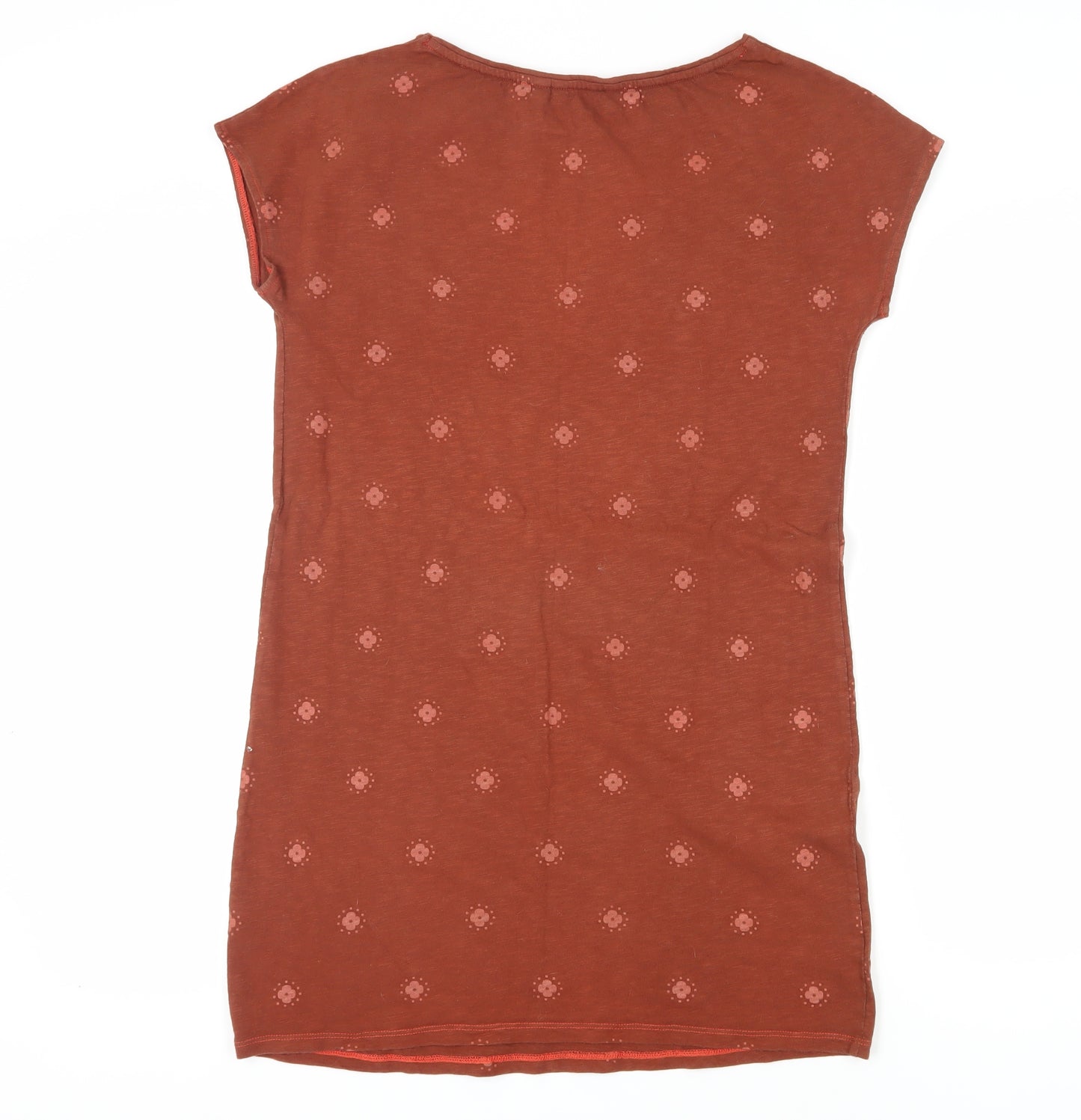 Boden Women's Brown Floral Shift Dress Size 10