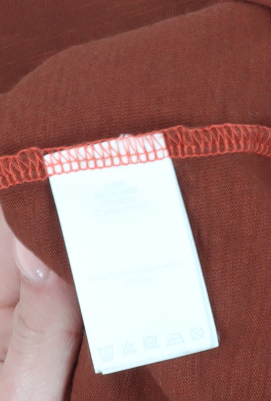 Boden Women's Brown Floral Shift Dress Size 10